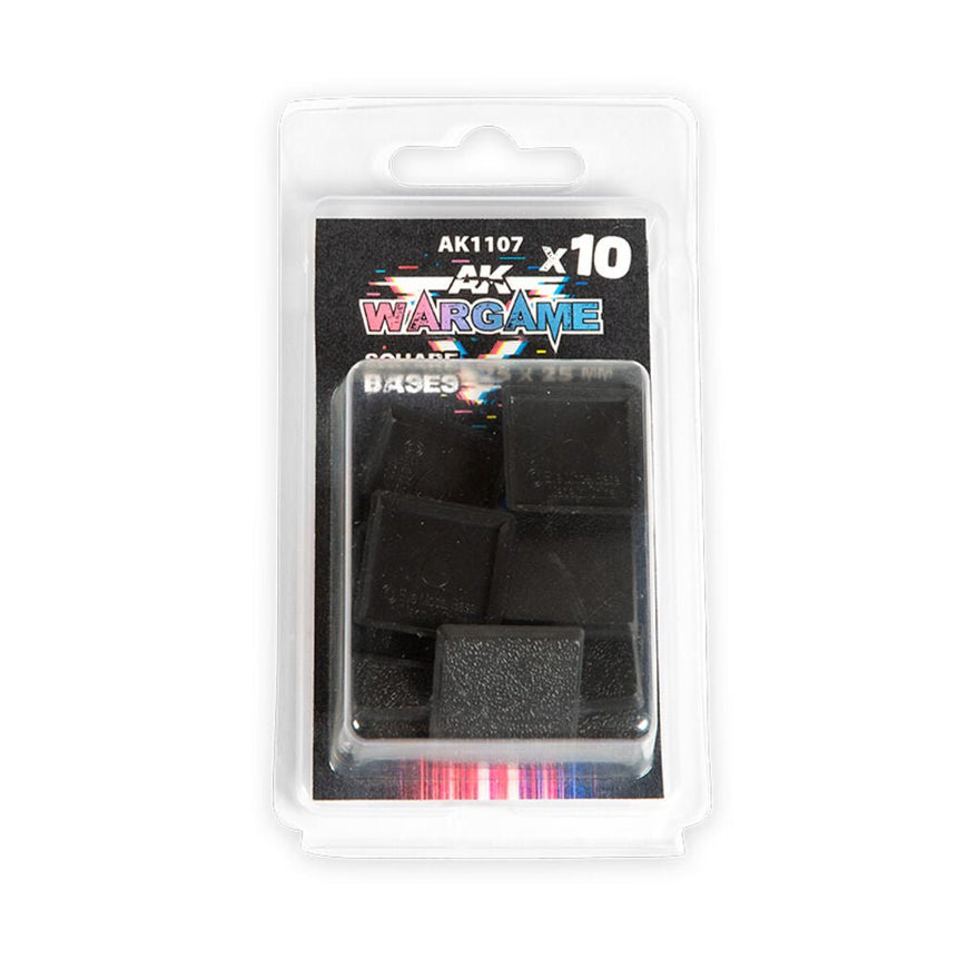 Wargame Bases eckig 25 x 25 mm