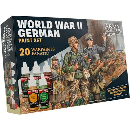 Warpaints Fanatic Historical: WWII German Paint Set - Farben - The Army Painter - TAPWP8083P