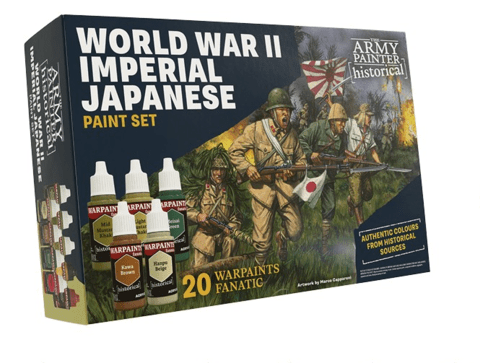 Warpaints Fanatic Historical: WWII Imperial Japanese Paint Set - Farben - The Army Painter - TAPWP8125P