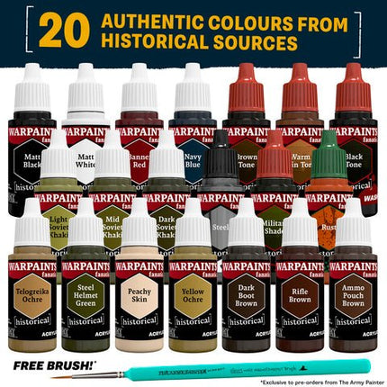 Warpaints Fanatic Historical: WWII Soviet Union Paint Set - Farben - The Army Painter - TAPWP8112P
