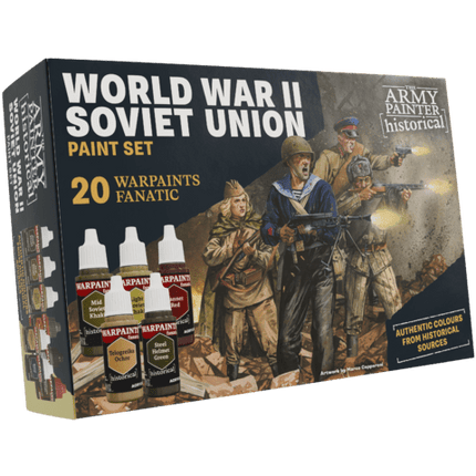 Warpaints Fanatic Historical: WWII Soviet Union Paint Set - Farben - The Army Painter - TAPWP8112P