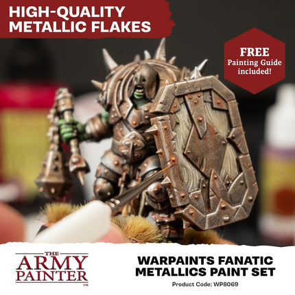 Warpaints Fanatic: Metallics Paint Set - Zubehör - The Army Painter - WP8069