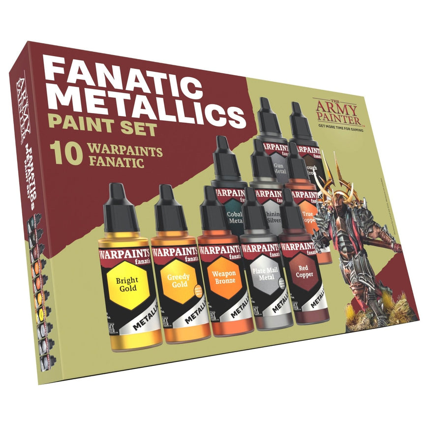 Warpaints Fanatic: Metallics Paint Set - Zubehör - The Army Painter - WP8069