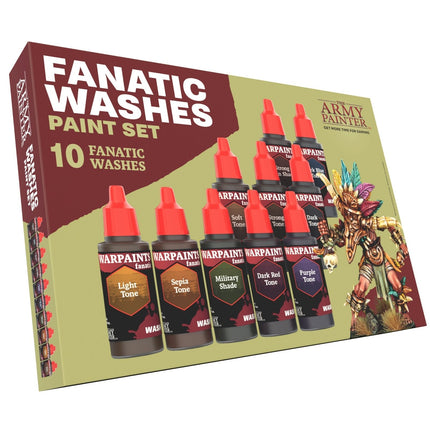 Warpaints Fanatic: Washes Paint Set - Zubehör - The Army Painter - WP8068