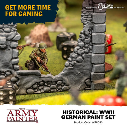 Warpaints Fanatic: WWII German Paint Set - Zubehör - The Army Painter - WP8083