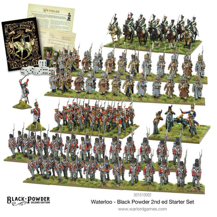 Waterloo - Black Powder 2nd Edition Starter Set (German Edition) - Szenario & Schlacht - Warlord Games - 301530002