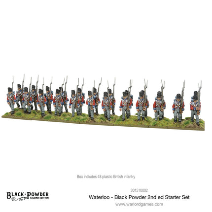 Waterloo - Black Powder 2nd Edition Starter Set (German Edition) - Szenario & Schlacht - Warlord Games - 301530002