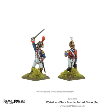 Waterloo - Black Powder 2nd Edition Starter Set (German Edition) - Szenario & Schlacht - Warlord Games - 301530002