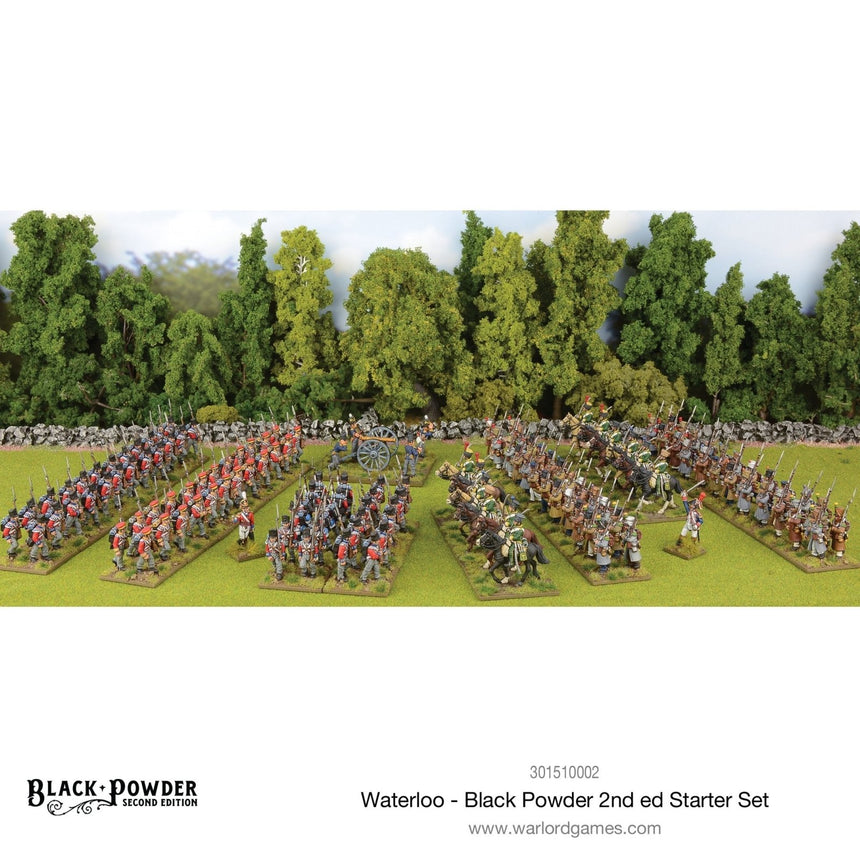 Waterloo - Black Powder 2nd Edition Starter Set (German Edition) - Szenario & Schlacht - Warlord Games - 301530002