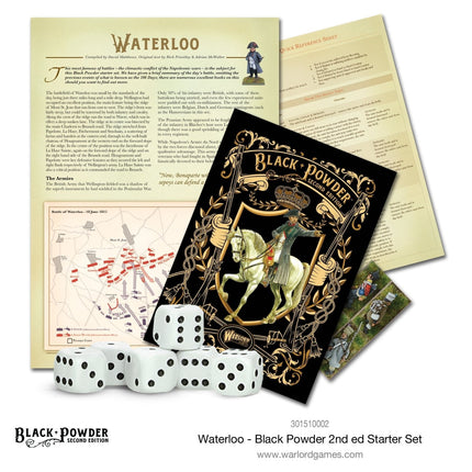 Waterloo - Black Powder 2nd Edition Starter Set (German Edition) - Szenario & Schlacht - Warlord Games - 301530002