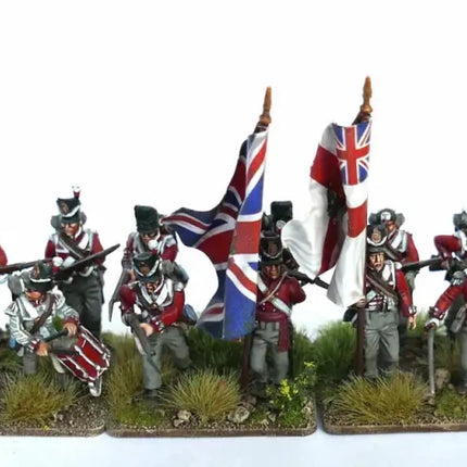 Waterloo British Infantry Centre Companies - Infanterie - Victrix - VX0001