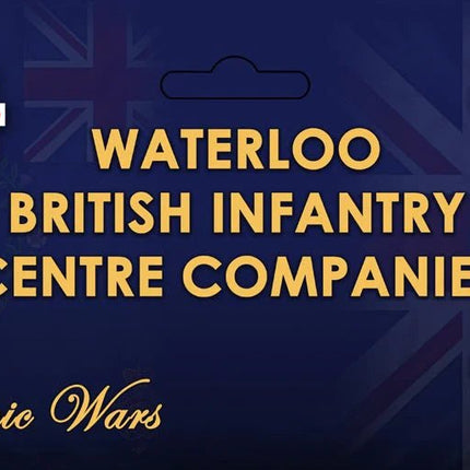 Waterloo British Infantry Centre Companies - Infanterie - Victrix - VX0001
