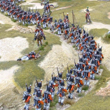 Waterloo British Infantry Centre Companies - Infanterie - Victrix - VX0001