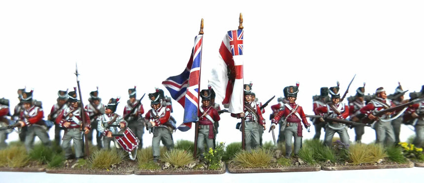 Waterloo British Infantry Centre Companies - Infanterie - Victrix - VX0001
