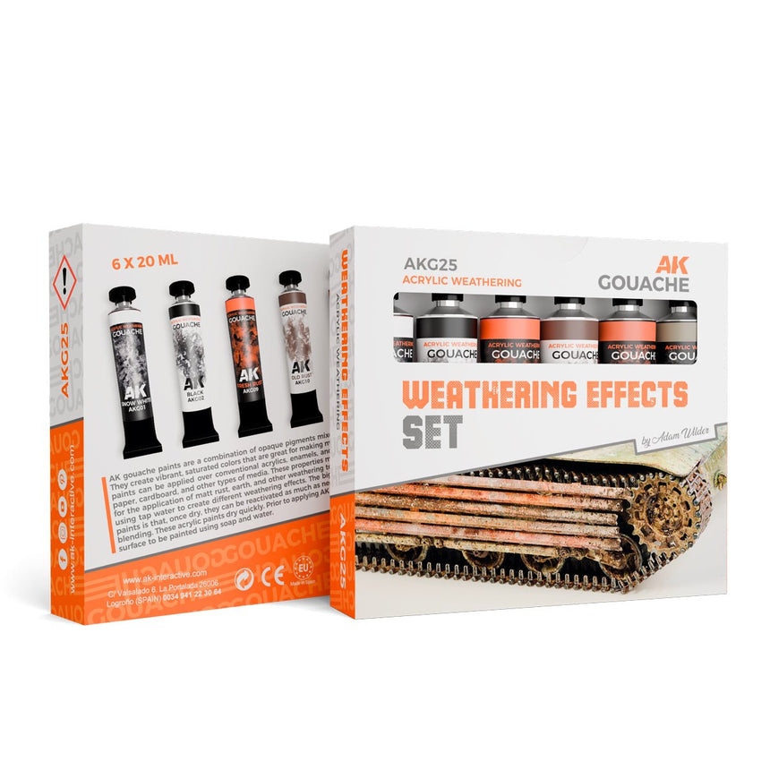 Weathering Effects Set AKG25 - AK Interactive
