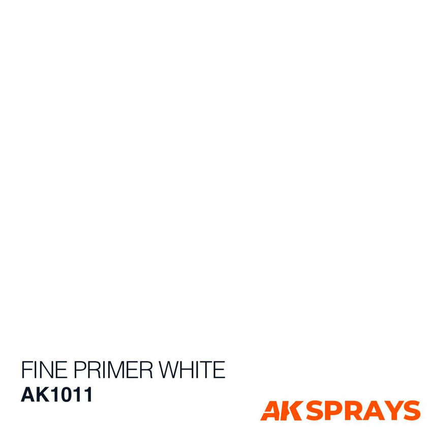 Buy FINE PRIMER WHITE SPRAY online for 11,31&euro; | AK-Interactive