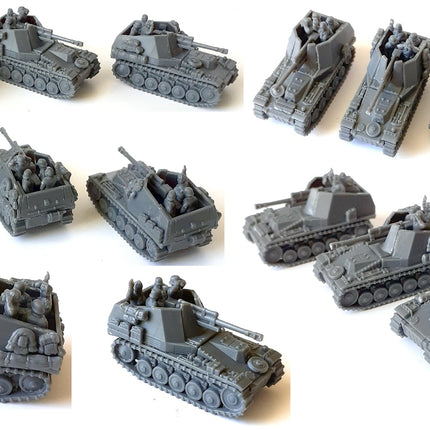 Victrix Wespe (12mm) - 6 Selbstfahrlafetten