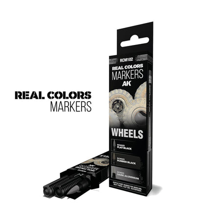 Wheels - Real Colors Markers (3er-Set)