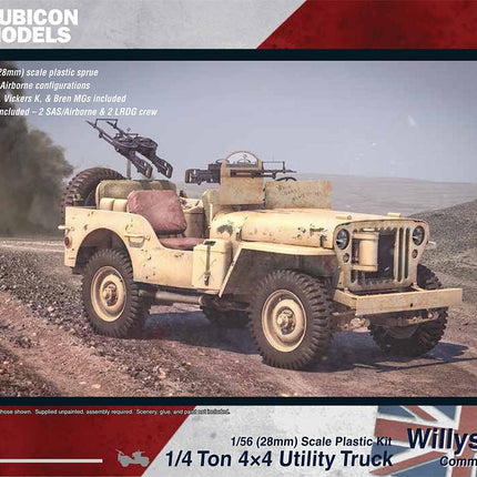 Willys MB 1/4 ton 4x4 Truck (Commonwealth) - Fahrzeuge - Rubicon Models UK Ltd - 280050