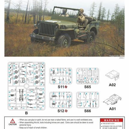 280049 - Willys MB ¼ ton 4x4 Truck (US Standard)