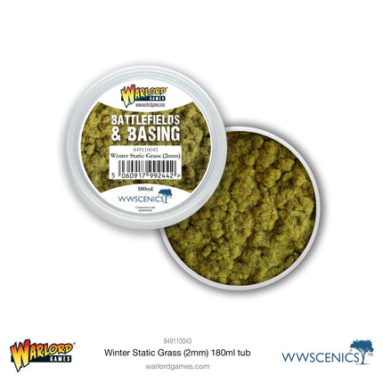 Winter Grass 2mm Static Grass (180ml) - Zubehör - Warlord Games - 849110043