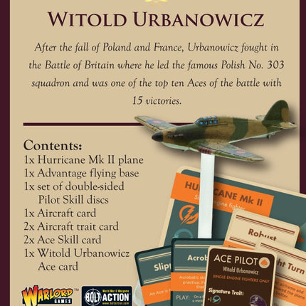 Witold Urbanowicz (Hurricane) - Sonder - /Einzelmodelle - Warlord Games - 772012007