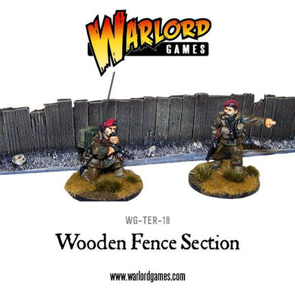 Wooden Fence Section - Gelände - Warlord Games - WG-TER-18
