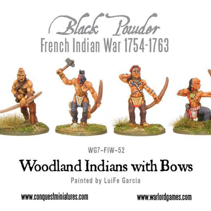 Woodland Indians with Bows - Infanterie - Warlord Games - WG7-FIW-52