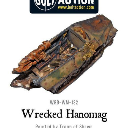 Wrecked Hanomag