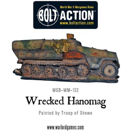 Wrecked Hanomag