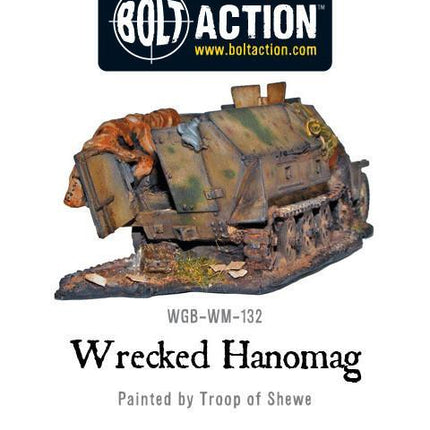 Wrecked Hanomag
