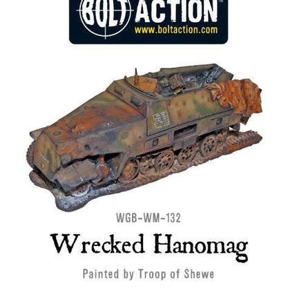 Wrecked Hanomag