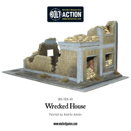 Wrecked House - Gelände - Warlord Games - WG-TER-46