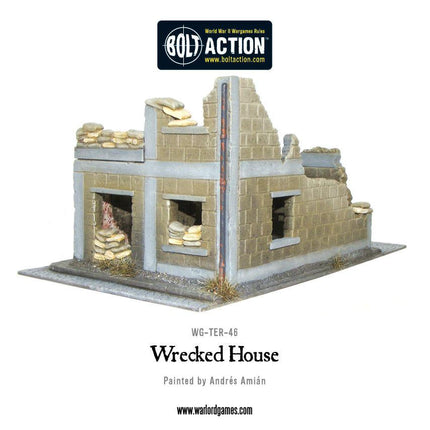 Wrecked House - Gelände - Warlord Games - WG-TER-46