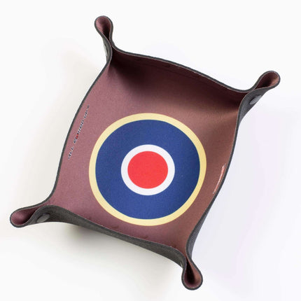 WW2 British Compact Folding Dice Tray - Zubehör - all rolled up - DTC-ARU-MIL-001