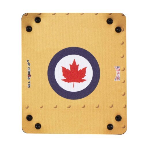 WW2 Canada Compact Folding Dice Tray - Zubehör - all rolled up - DTC-ARU-MIL-002