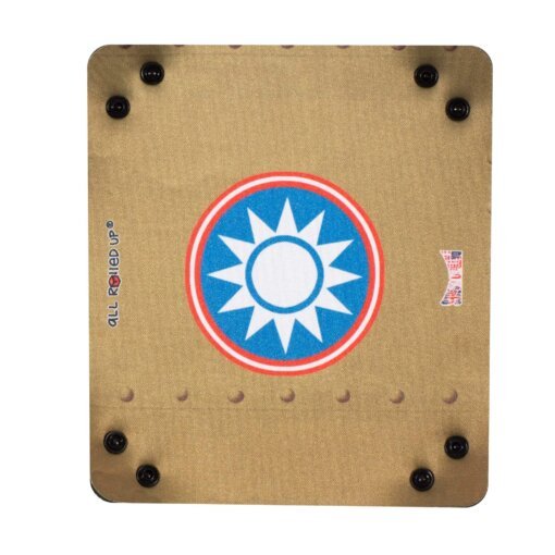 WW2 China Compact Folding Dice Tray - Zubehör - all rolled up - DTC-ARU-MIL-005
