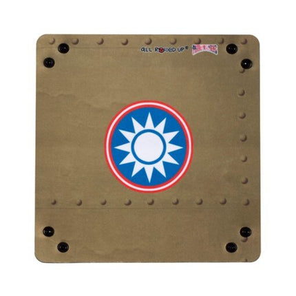 WW2 China Square Folding Dice Tray - Zubehör - all rolled up - DTS-ARU-MIL-005