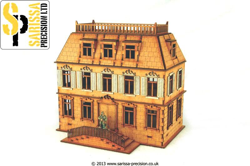 WW2 European Chateau - Gelände - Sarissa - N033