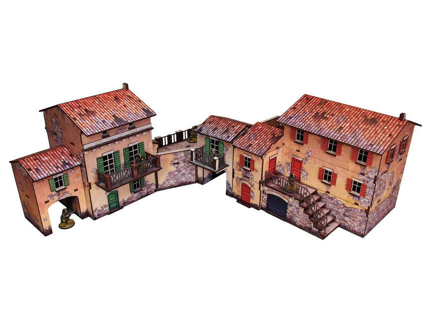 WW2 Italian Street Bundle (vorbemalt)