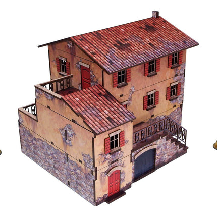 WW2 Italy Large House (1) (vorbemalt)