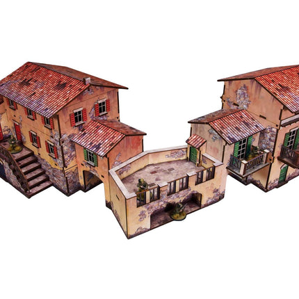 WW2 Italian Street Bundle (vorbemalt) - Warlord Games (3)