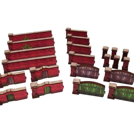 WW2 Normandy Brick Wall 15mm (vorbemalt) - Micro Art Studio - 5907652564582 (6)
