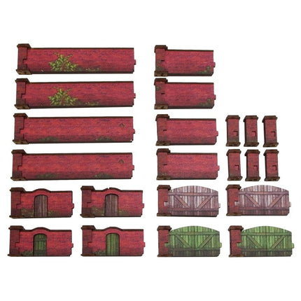WW2 Normandy Brick Wall 15mm (vorbemalt) - Micro Art Studio - 5907652564582 (7)