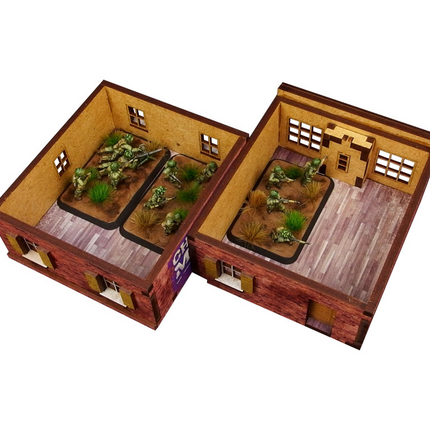 WW2 Normandy Cafe 15mm (vorbemalt) - Micro Art Studio - 5907652564339 (4)