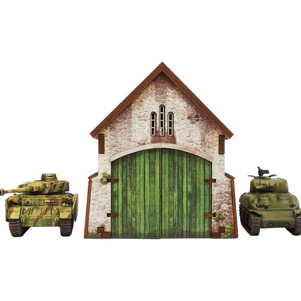 WW2 Normandy Cowshed 15mm (vorbemalt) - Micro Art Studio - 5907652564629 (5)