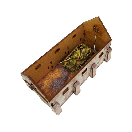 WW2 Normandy Cowshed 15mm (vorbemalt) - Micro Art Studio - 5907652564629 (6)