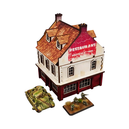 WW2 Normandy Restaurant 15mm (vorbemalt) - Micro Art Studio - 5907652564346 (3)