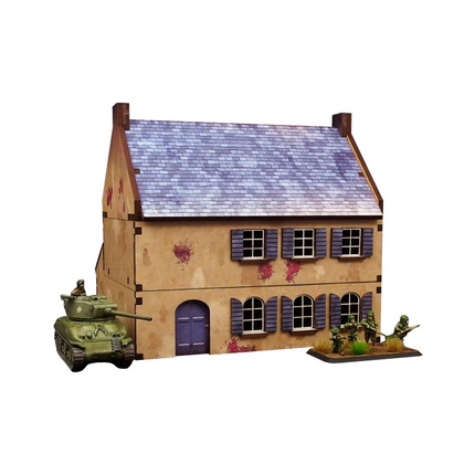 WW2 Normandy Townhouse 2 15mm (vorbemalt) - Micro Art Studio - 5907652564360 (3)