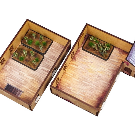 WW2 Normandy Townhouse 2 15mm (vorbemalt) - Micro Art Studio - 5907652564360 (4)